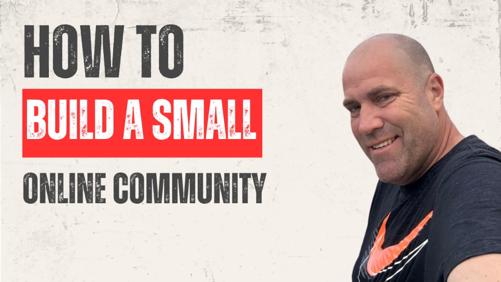 How to Build a Small Online Community