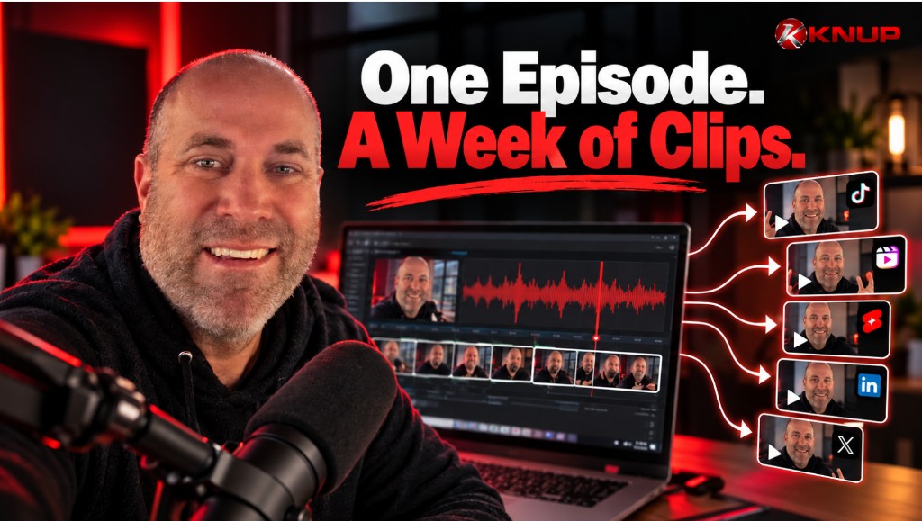 How to Turn One Podcast Episode Into a Week of Clips feature image