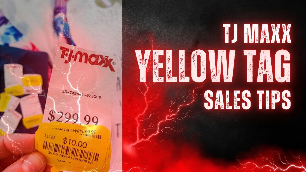 TJ Maxx Yellow Tag Sales Tips