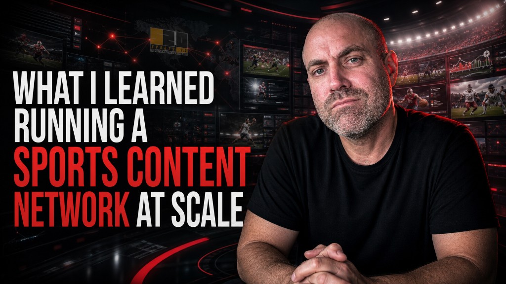 What I Learned Running a Sports Content Network at Scale feature image