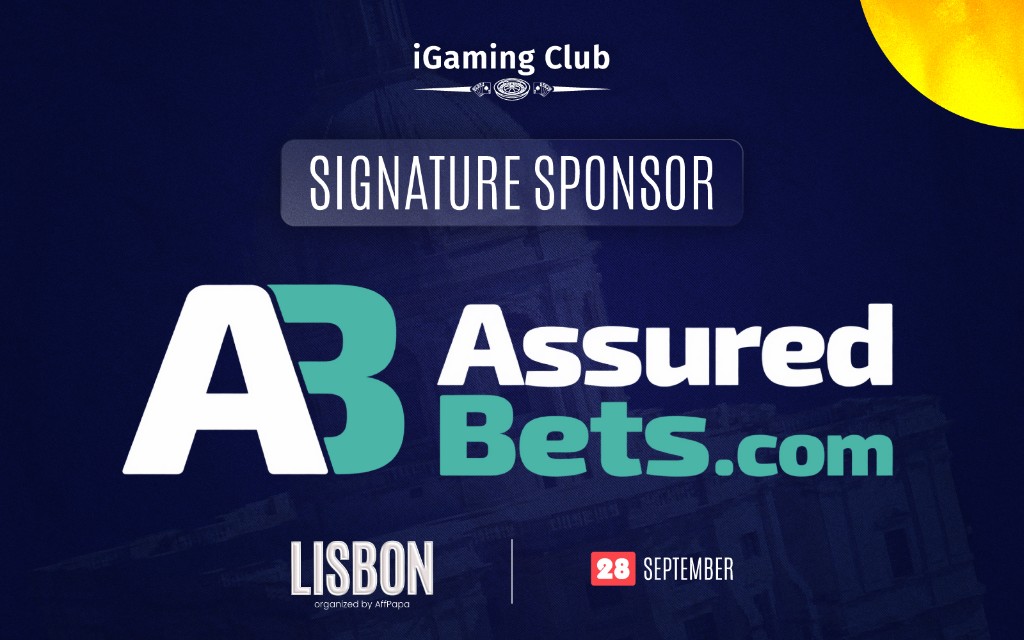 AssuredBets as Signature Sponsor of iGaming Club Lisbon — 28 September, organized by AffPapa