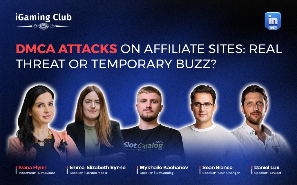 iGaming Club Debuts Live LinkedIn Webinar on DMCA Attacks