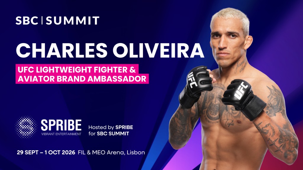 UFC Champion Charles Oliveira to take the Super Stage at SBC Summit 2026