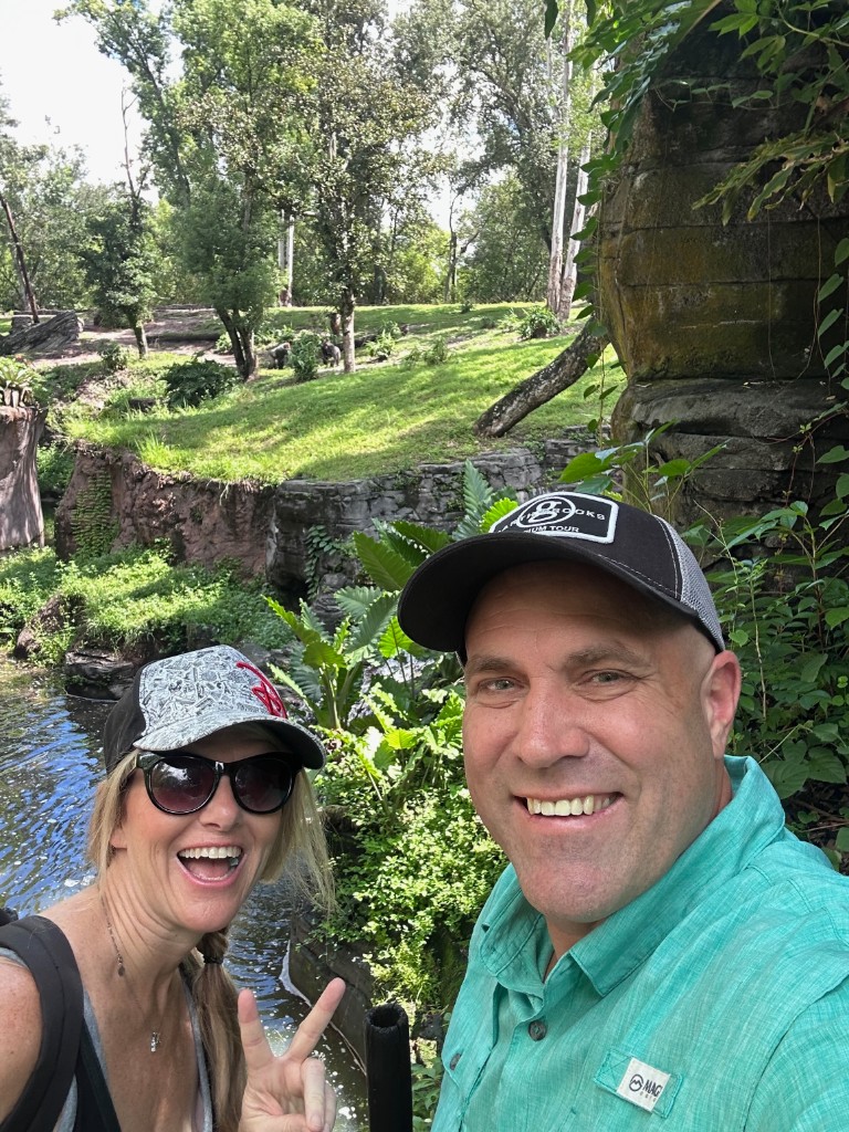 Gorilla Falls Exploration Trail ranking selfie