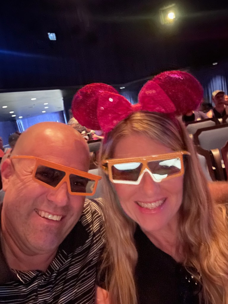 Mickey's PhilharMagic ranking selfie