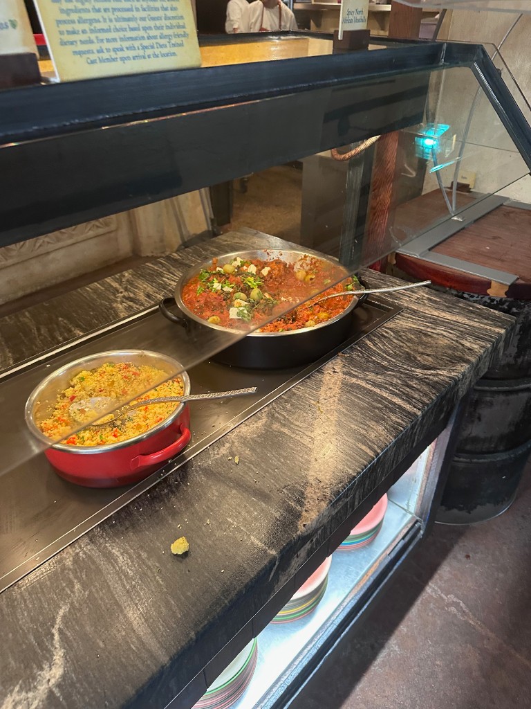 Spicy North African meatballs on the Tusker House buffet