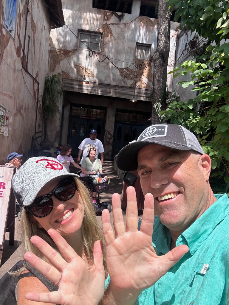 Ryan and Sarah ranking selfie in Harambe after Tusker House